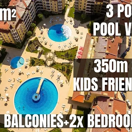 George - 3 Pools, 2 Bedrooms & 2 Bathrooms Apartment