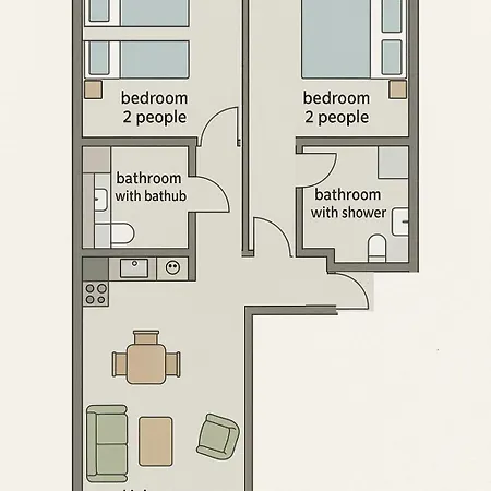아파트 George - 3 Pools, 2 Bedrooms & 2 Bathrooms *